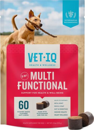 8-in-1 Multi Functional Support for Health & Well-Being in Hickory Flavor - 60 Count