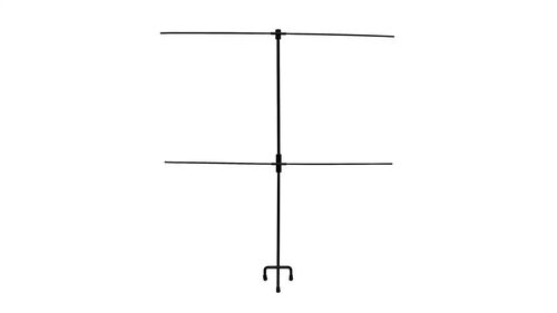 Steel Frame Double Paper Target Stand