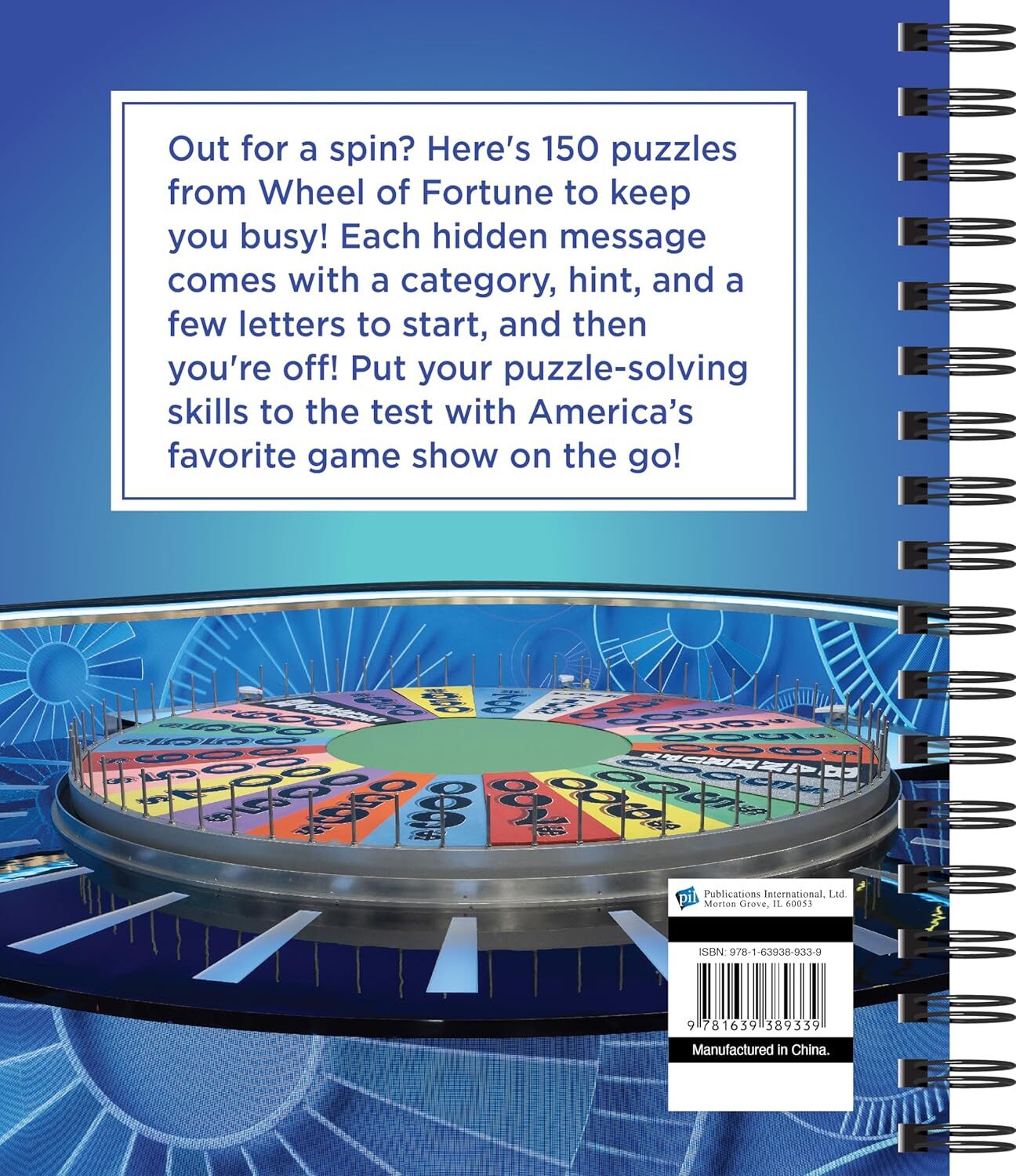 Publications International Ltd Brain Games Wheel of Fortune Large