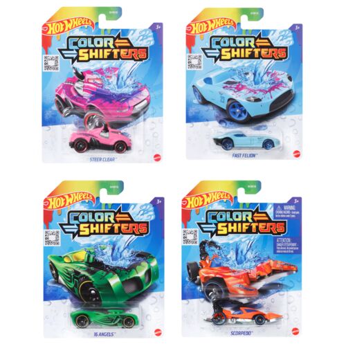 Color-Changing Toy Vehicle in 1:64 Scale - Assorted