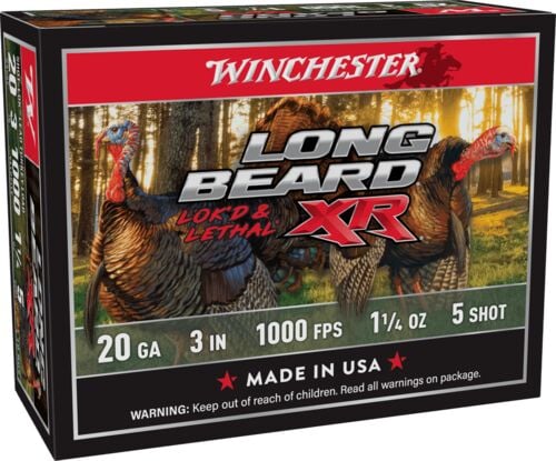 Long Beard XR 20 Gauge 3" #5 Shot Shotshells - 10 Rounds