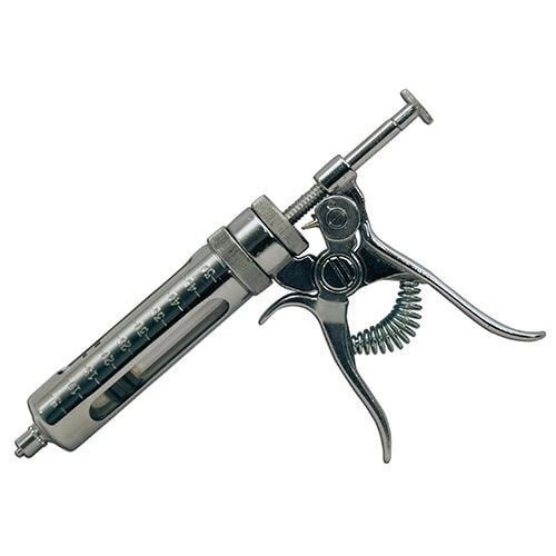 MegaShot Syringe 50cc with Rubber Plunger