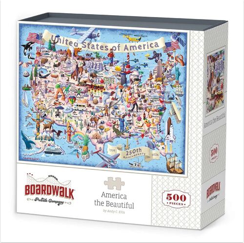 America the Beautiful Puzzle - 500 Piece