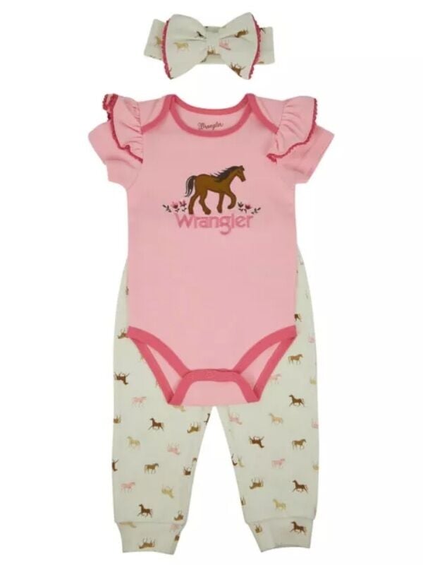 Girls Horse Jogger Set