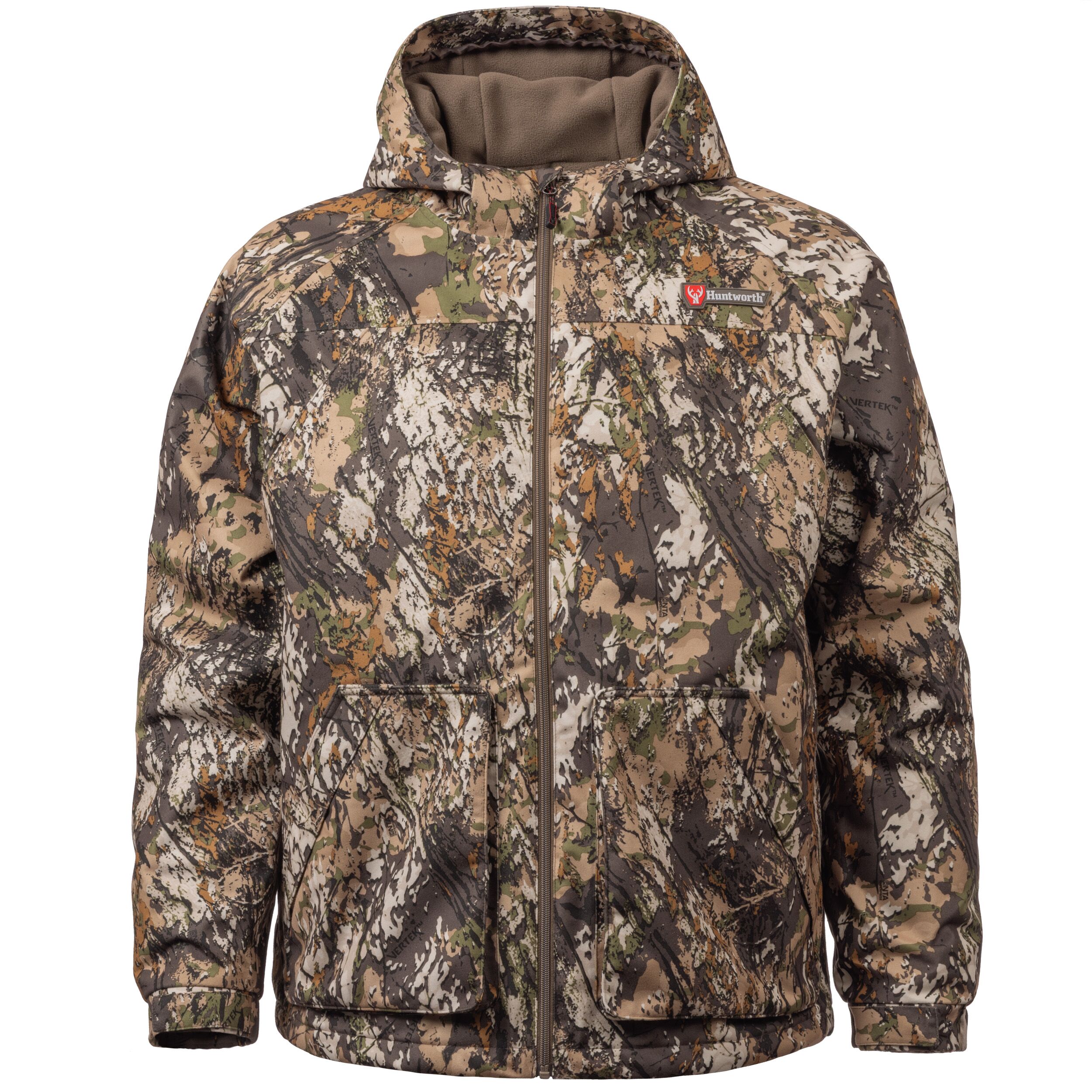 Men's Tricot Windproof Mid Weight Fleece-lined Jacket