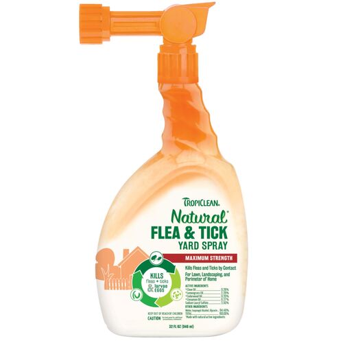 Natural Flea & Tick Yard Spray - 32 oz