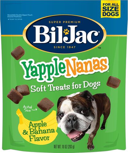 Yapple-Nanas Apple & Banana Soft Dog Treats - 10 oz