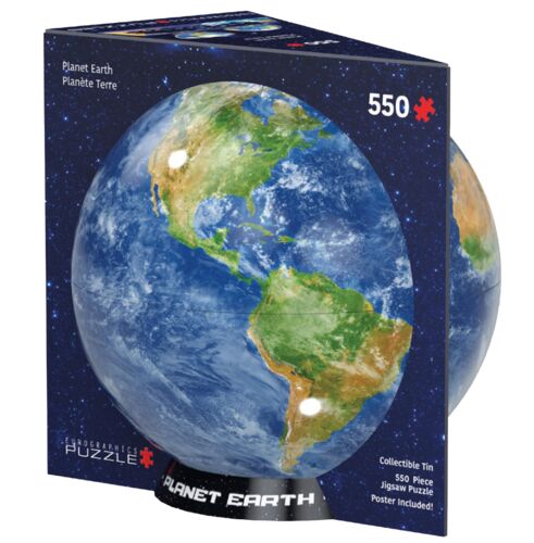 Eurographics Planet Earth Puzzle and Collectible Tin - 550 Piece