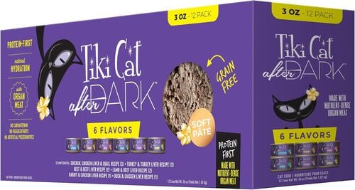 Cat After Dark Pate Variety Pack - 12 Count
