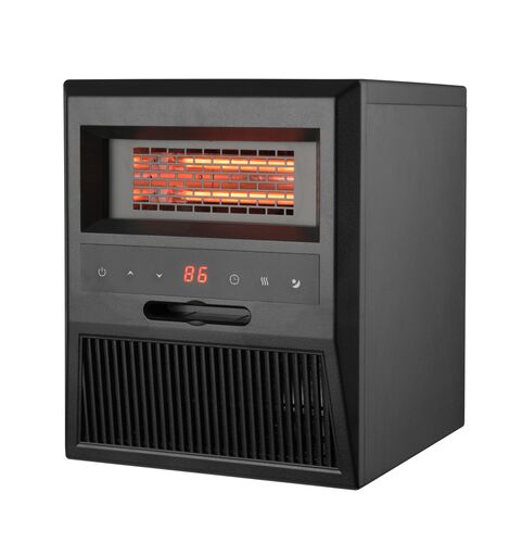 1500-Watt 6-Elements Compact Portable Electric Quartz Infrared Radiant Space Heater