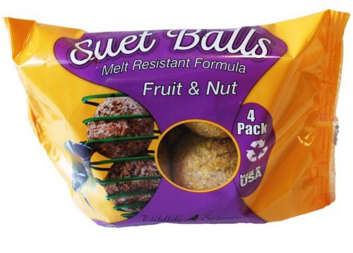 Fruit & Nut Suet Ball - 4-Pack
