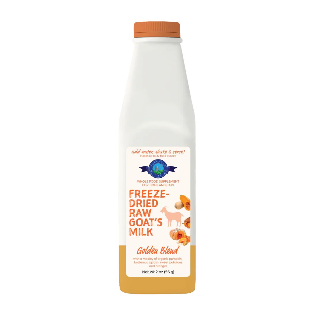 Golden Blend Freeze-Dried Raw Goat Milk