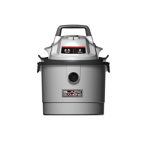 2.5 Gallon 2 Peak HP 1-1/4" Hose Portable Wet Dry Shop Vacuum