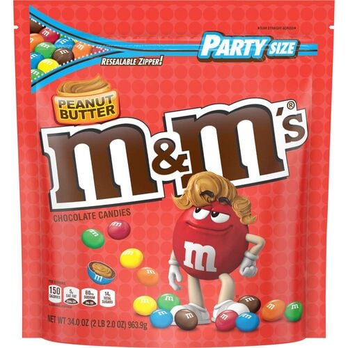 Peanut Butter Chocolate Candy - 34 oz Party Size Bag
