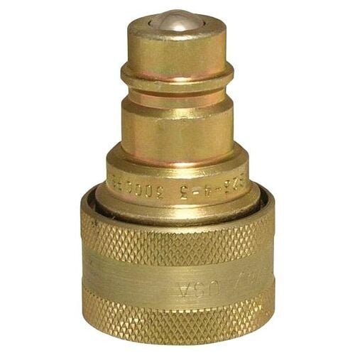 John Deer Cone Style Tip x ISO Female Body Hydraulic Quick Disconnect - S25-4-3