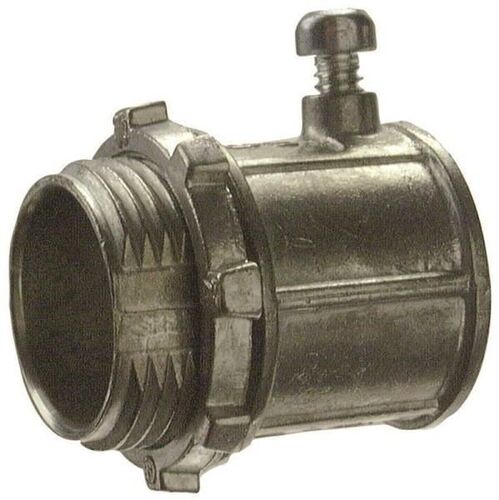 1/2" EMT, Die Cast Zinc Concrete Tight Set Screw Connector