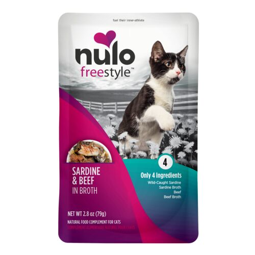 FreeStyle Meaty Pouches Sardine & Beef Recipe for Cats - 2.8 oz