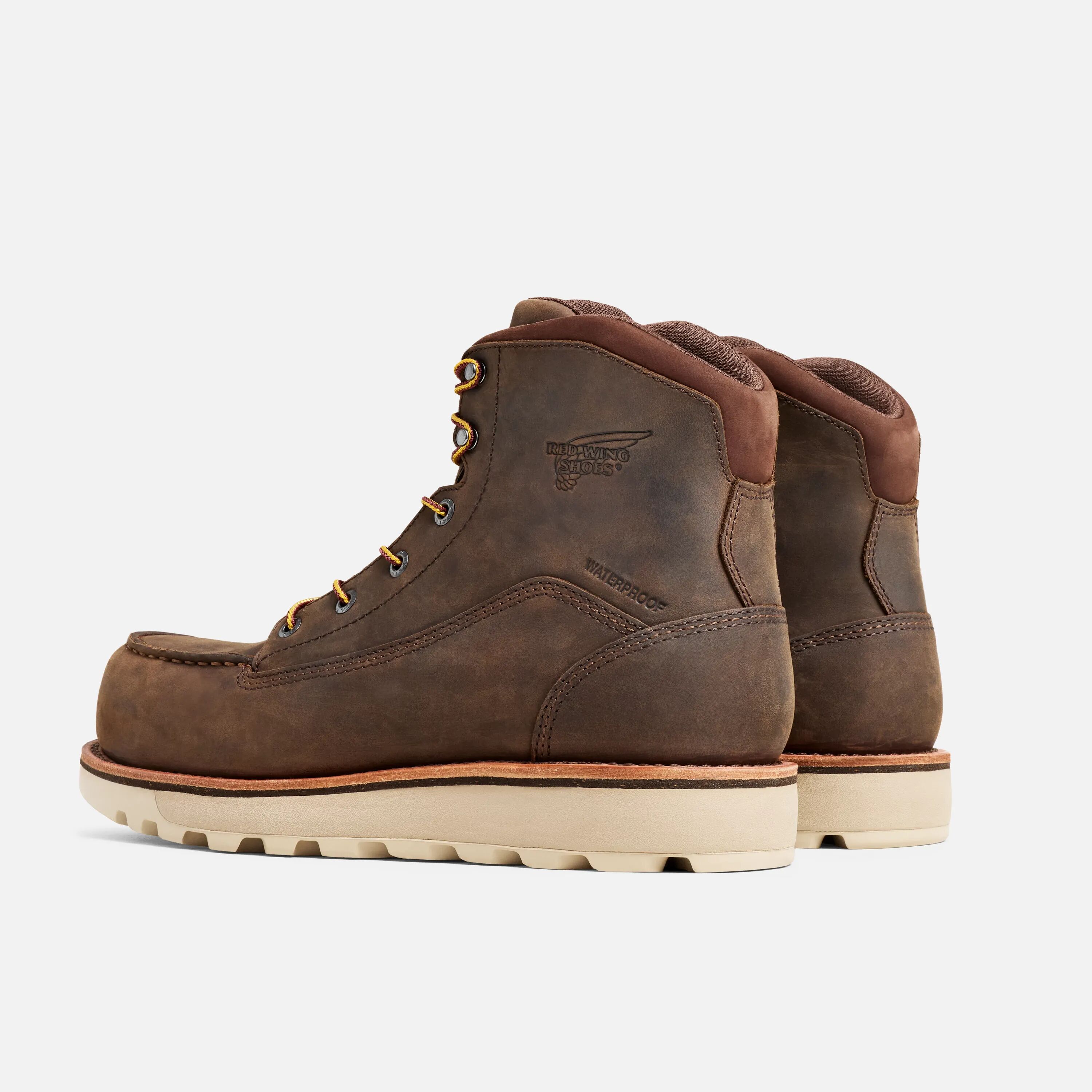 Red Wing Shoes Men\'s Waterproof Brown Boots Red Wing 8672 Brown TruHiker Waterproof Hiking Trail Work  main image 2