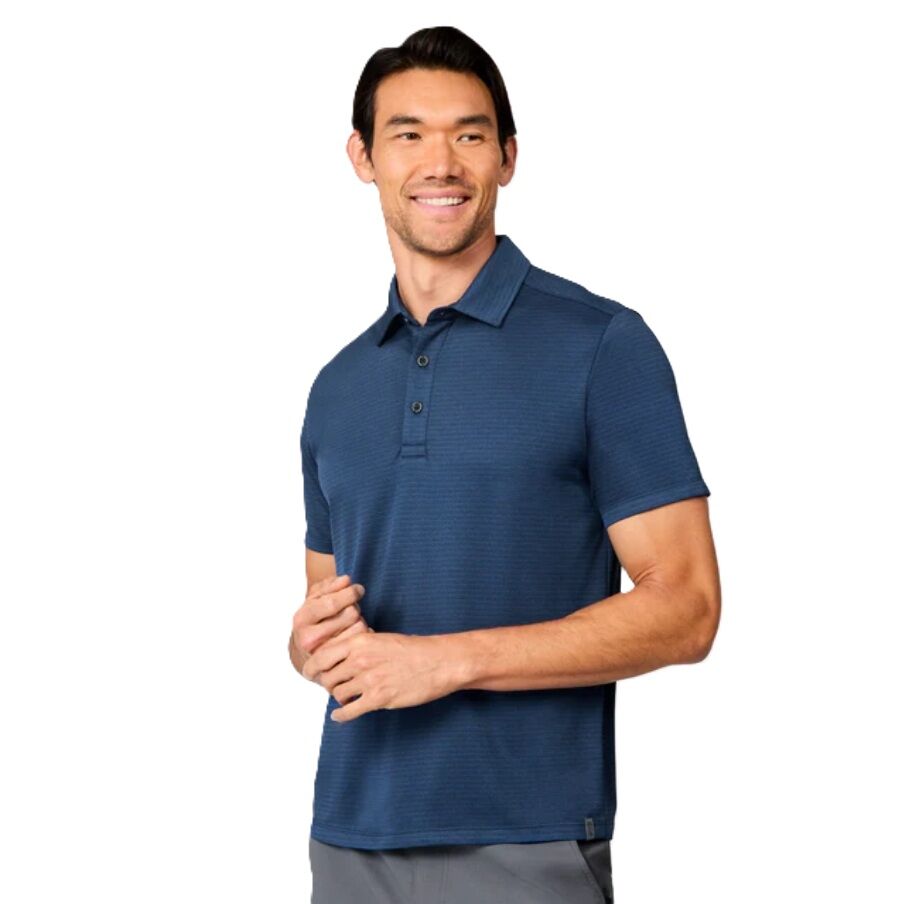 Men's Tech Jacquard Short Sleeve Polo