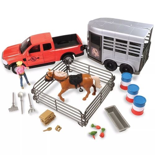 Truck & Horse Trailer Adventure Playset