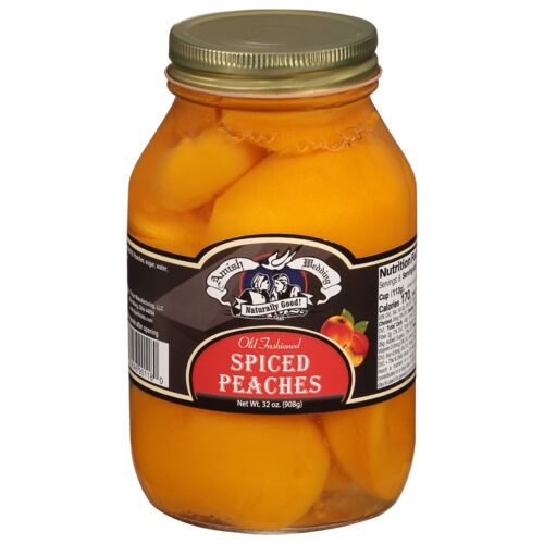 Old Fashioned Spiced Peaches - Quart