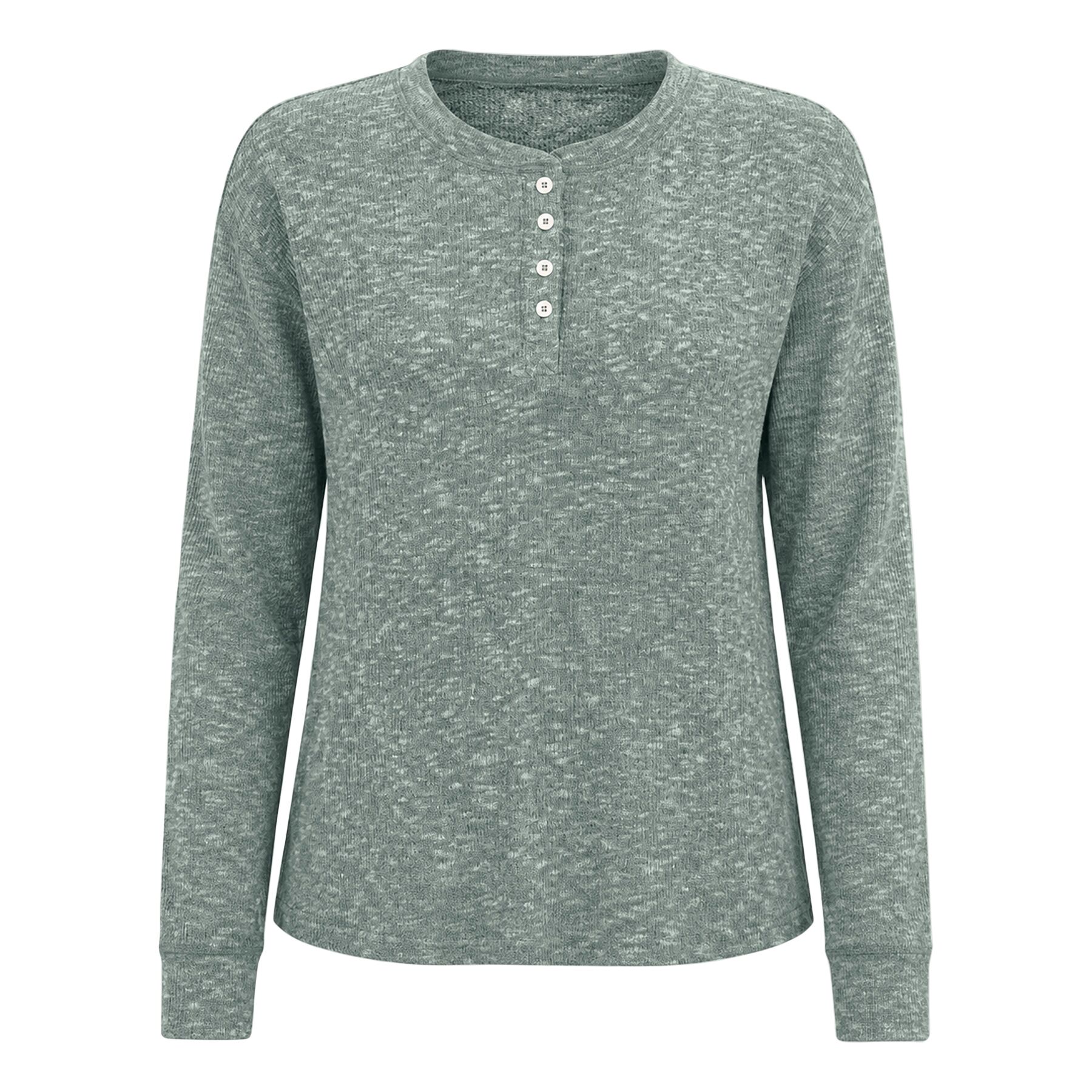 Women's Long Sleeve Henley