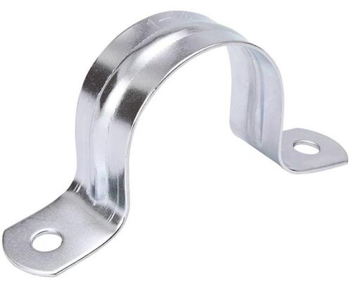1/2" Galvanized Steel 2-Hole Pipe Strap 10 Pack