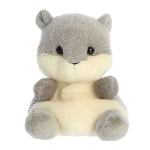 Palm Pals Gus Grey Squirrel Grey Stuffed Animal - 5"