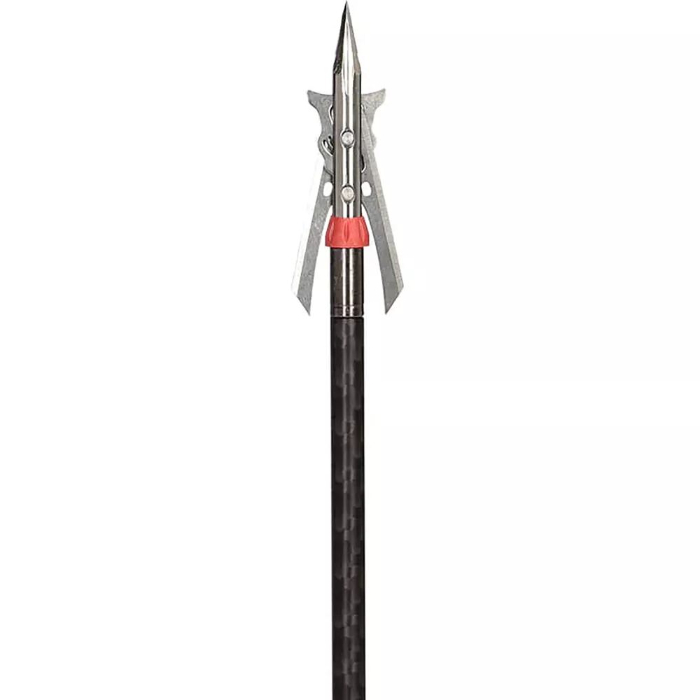 Rage Hypodermic 100 Grain Trypan No Collar Crossbow Broadhead - 3-Pack