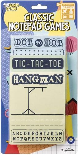 Classic Notepad Games - Hangman / Dot to Dot / Tic-Tac-Toe