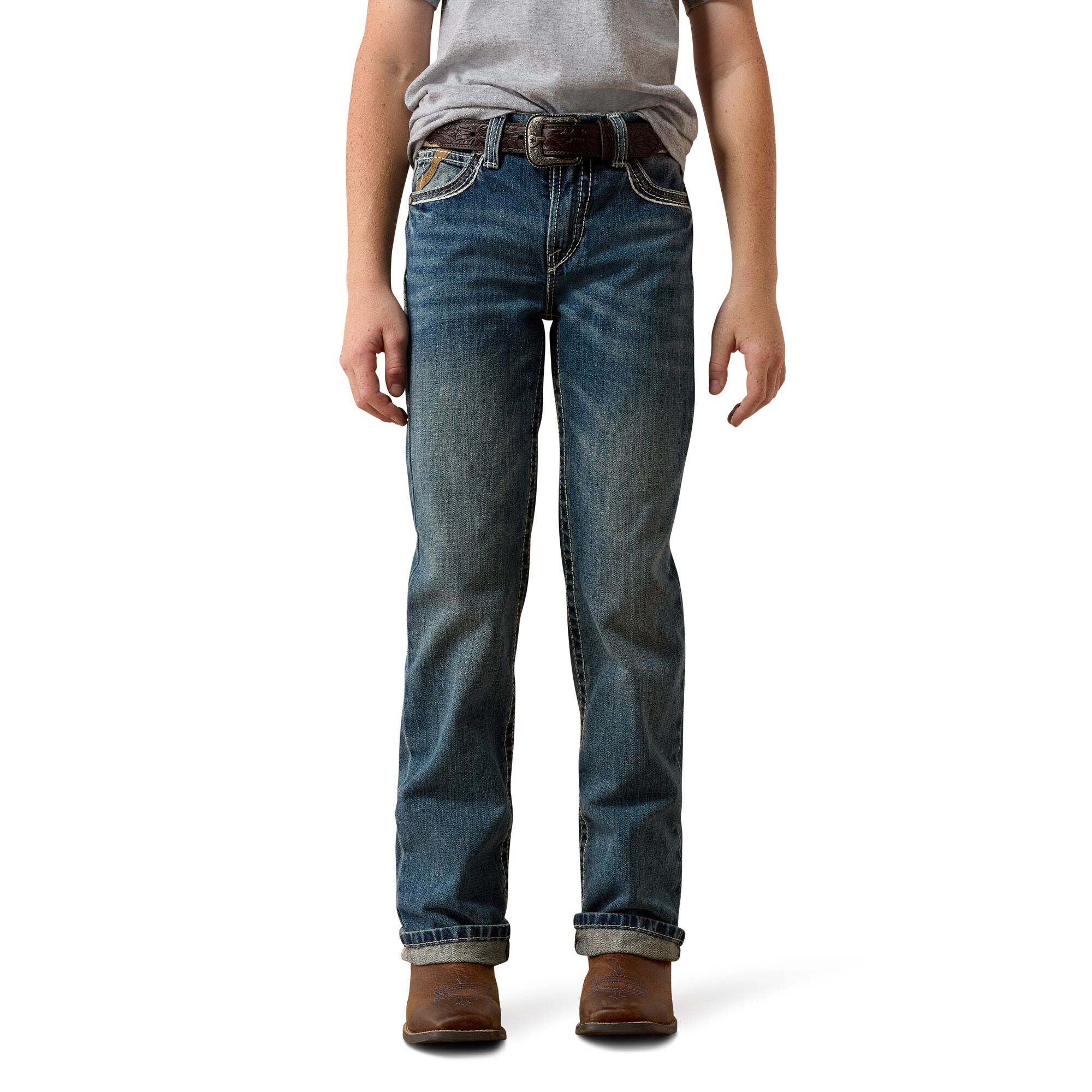 Boy's B4 Relaxed Coltrane Boot Cut Jean