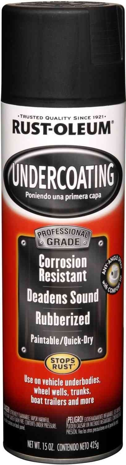 undercoating rustoleum rubberized paint