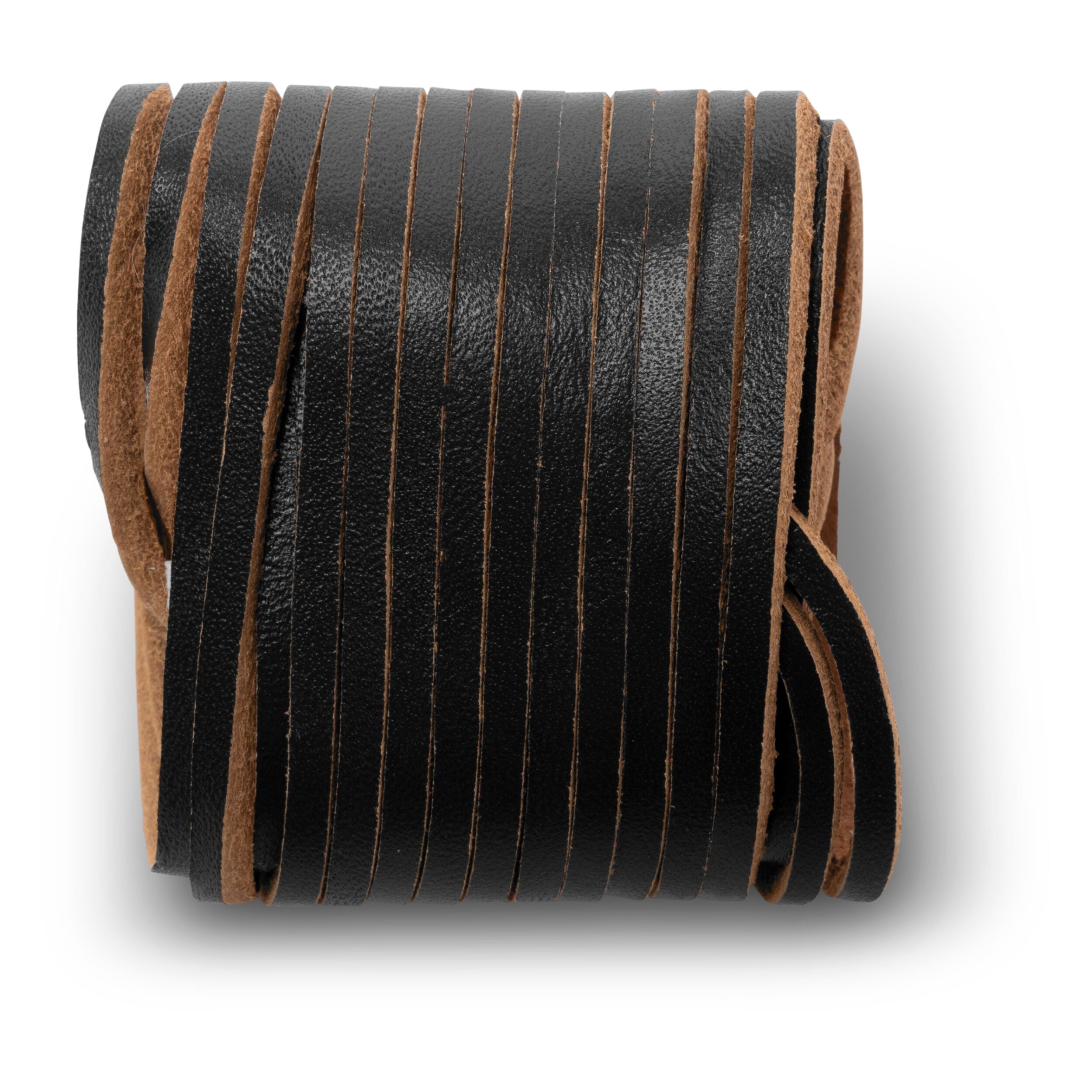 Raw Leather Boot Laces