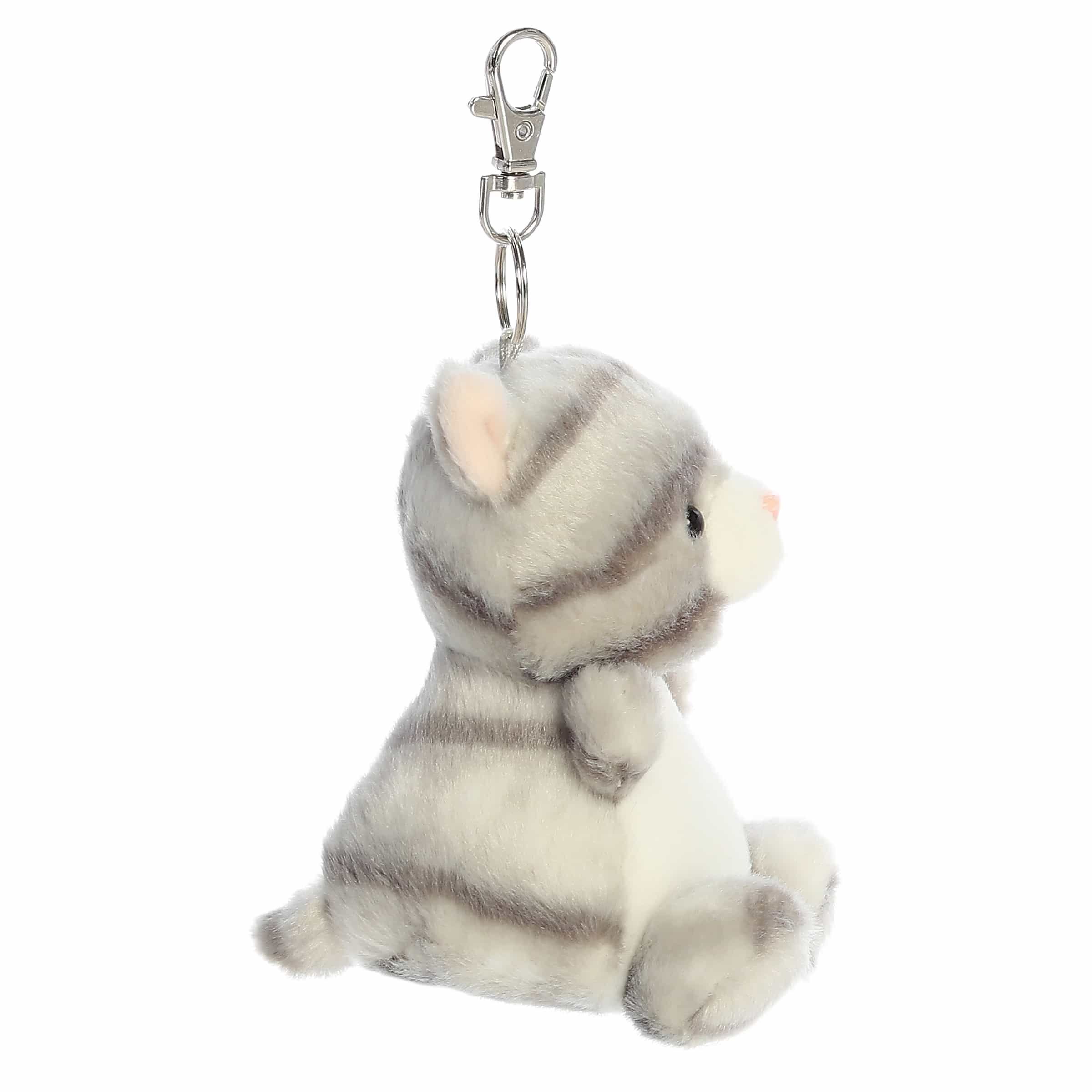 Aurora World Palm Pals Silver Kitty Clip-On - 4