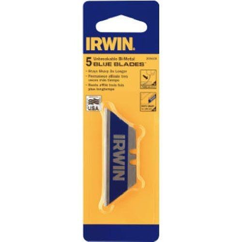 5-Pack Bi-Metal Blue Utility Blade