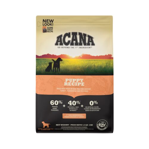 Chicken & Turkey Puppy Recipe Dry Dog Food - 4.5 Lb