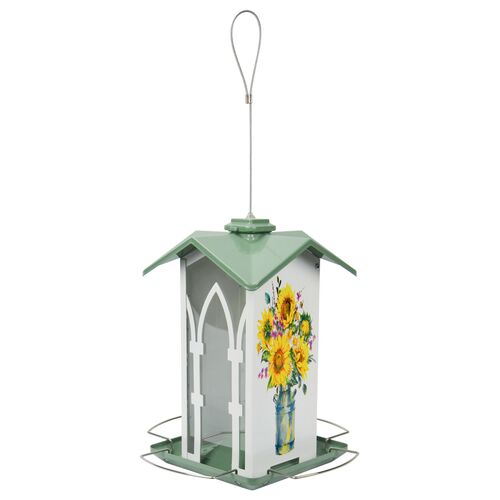 Country Cottage Metal Gazebo Bird Feeder