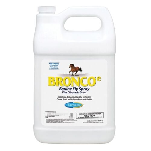 Bronco & Equine Fly Spray Plus Citronella Scent - 1 Gallon
