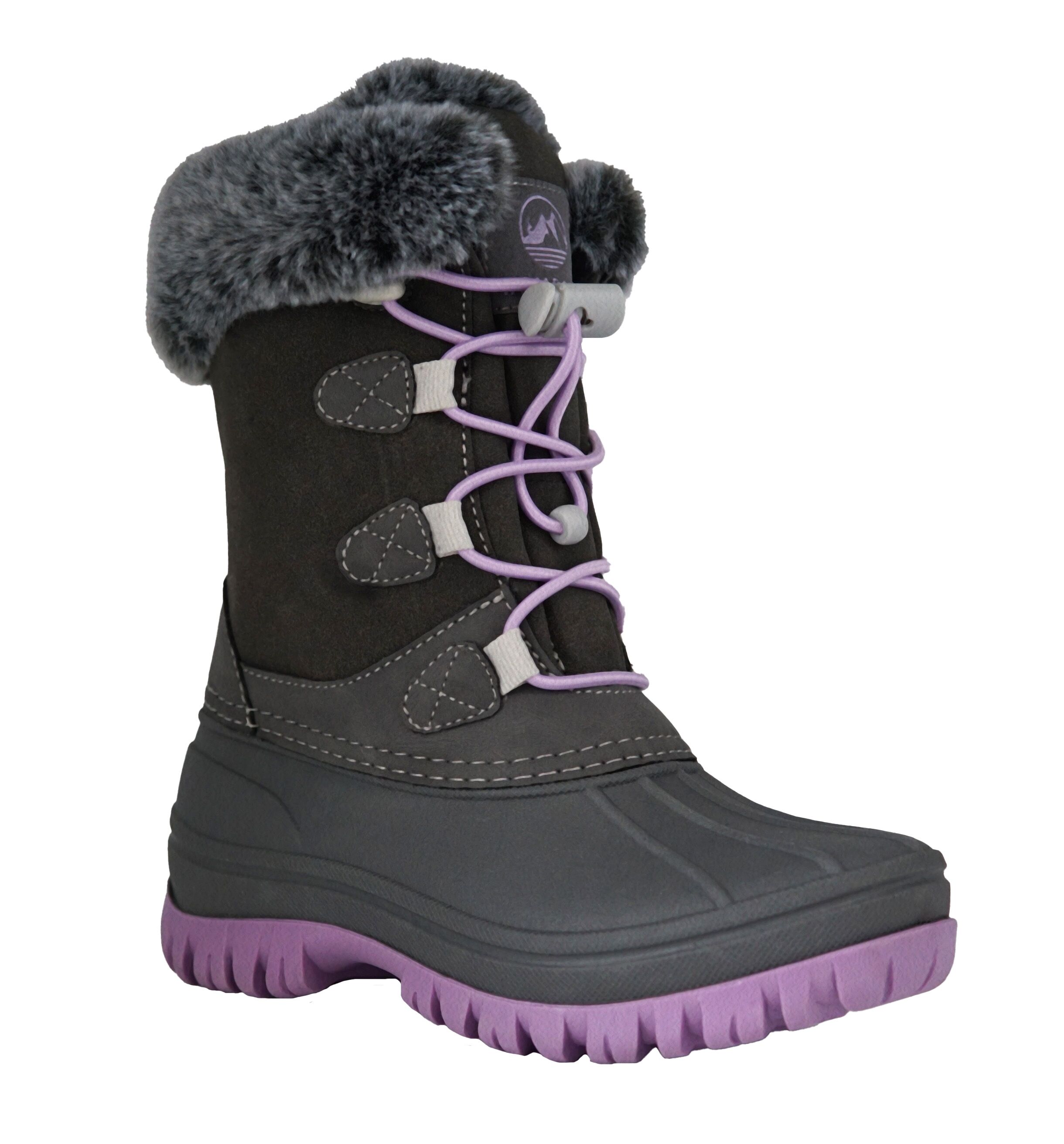 Women's Sherpa Lined Mid Snow Boots
