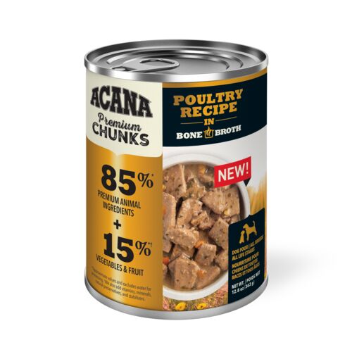 Premium Chunks Poultry Recipe Wet Dog Food - 12.8 oz