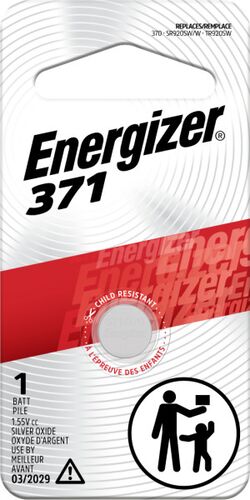 371 1.5V Silver Oxide Button Battery - 1 Pack