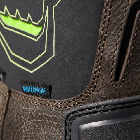 Men's 11" Work Hog Waterproof Iron Coffee/Acid Boot