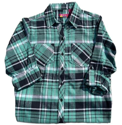 Men's Light Weight Flannel Shirt in Assorted Colors - M-2X