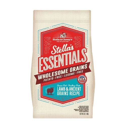 Essentials Grass-Fed Lamb & Ancient Grains Dry Dog Food - 3 Lb