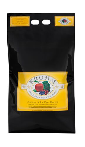Four-Star Chicken a la Veg Cat Food - 10 Lb