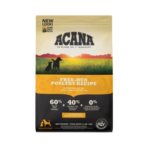 Free-Run Poultry Dry Dog Food - 4.5 Lb