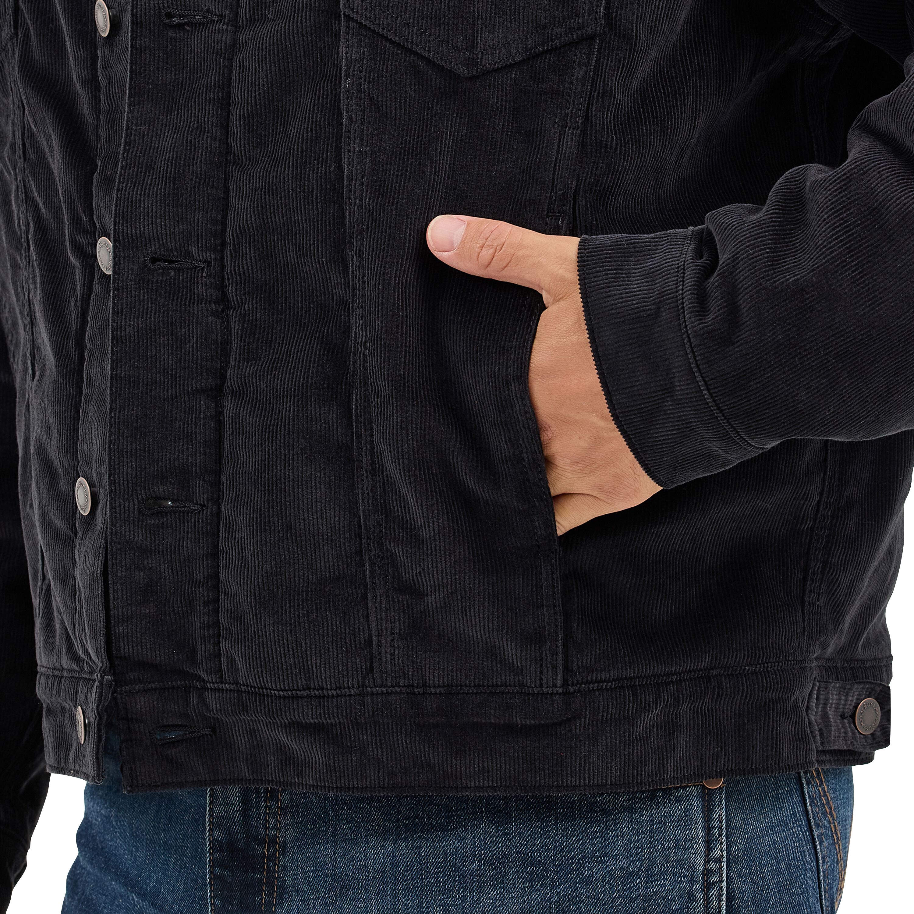 Wrangler Men's Cowboy Cut Sherpa Lined Corduroy Jacket