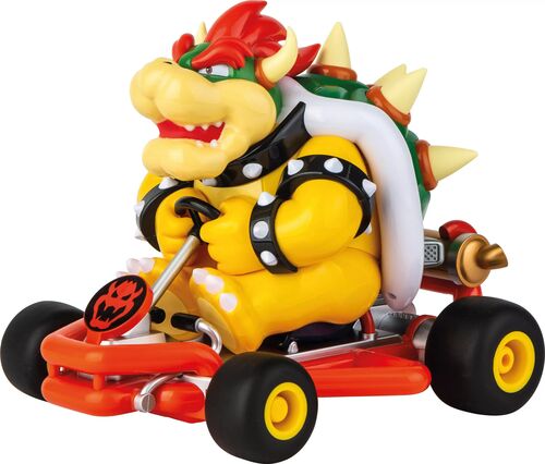 1:18 Mario Kart Bowser Pipe Kart RC Toy