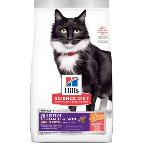 Adult Sensitive Stomach & Skin Grain Free Cat Food