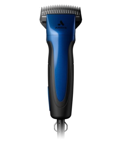 Excel 5-Speed+ Detachable Blade Clipper with Super Blocking Blade in Indigo Blue